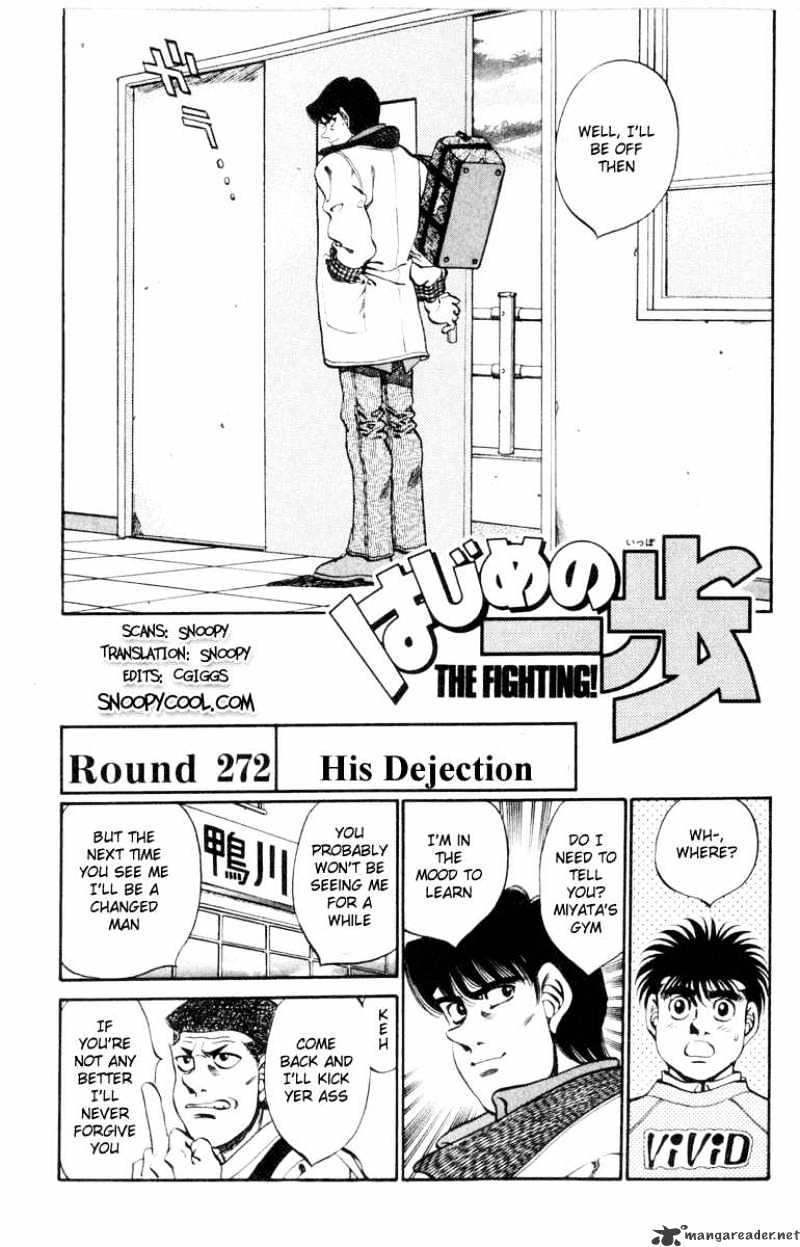 Hajime no Ippo: Fighting Spirit, Chapter 272 image 01
